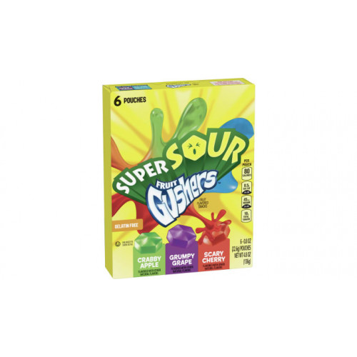 Americatessen - Betty Crocker Fruit Gushers Super Sour